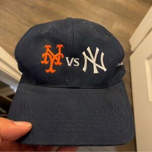 2000 Subway Series NY Mets vs NY Yankees cap